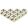 10pcs Standard Plastic 12mm Game White Dice Die Toy New Outdoorliving 9 Colors Stylish Appearance Durable Quality Practical Daily Use