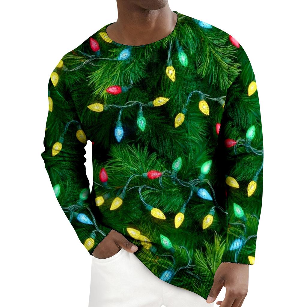 GPB-DDMTT01 Imitation Mink Pullover Sweater 3D Printing Universal for Men and Women