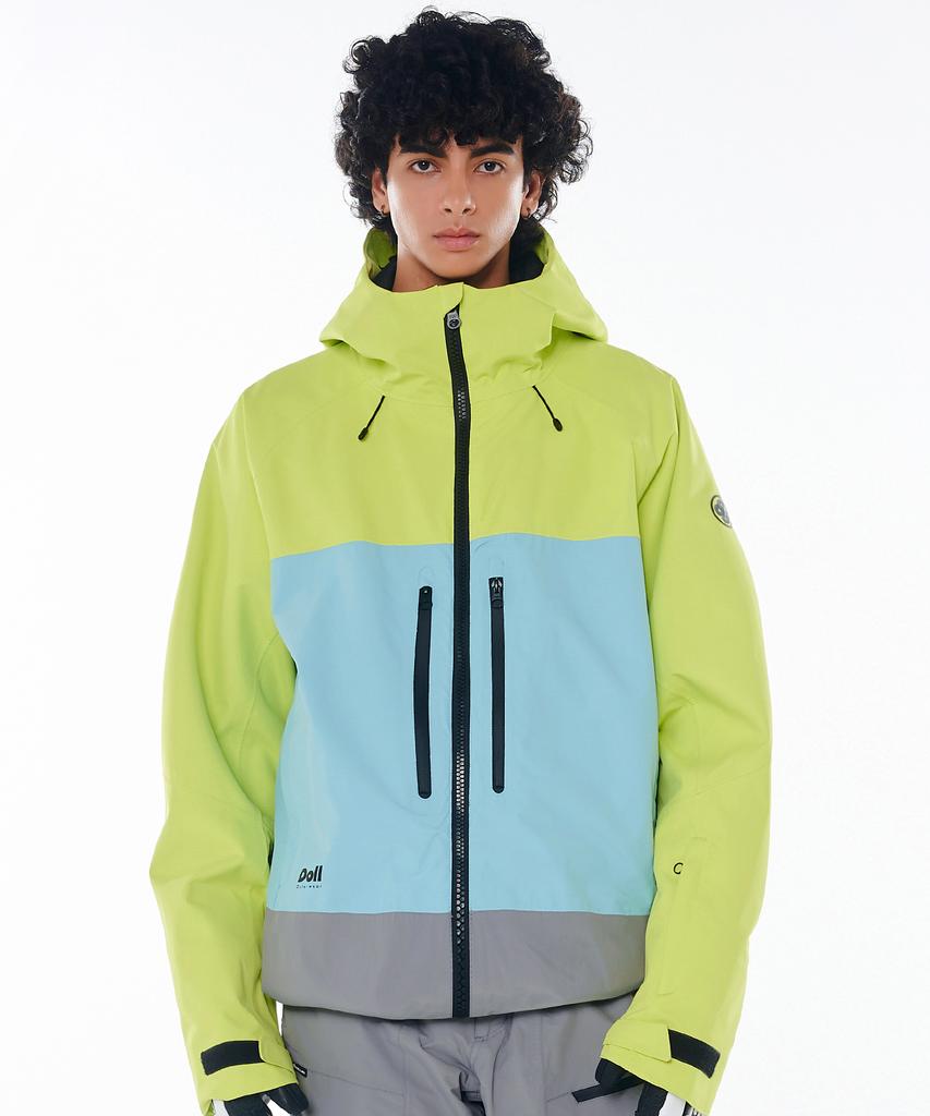 Doll Outerwear 2425 Bonita Board Jacket Lime Unisex