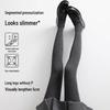 2025 New Style Gray Polka Dot Leggings - Women's Autumn/Winter Plush, Thick, Slimming Pantyhose
