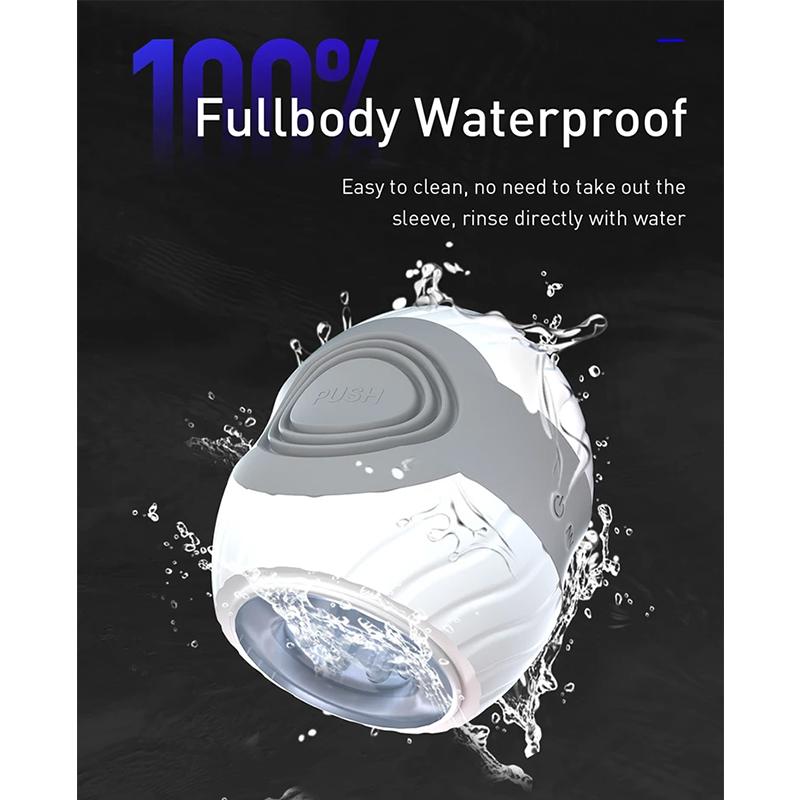 Pressable Open-Ended Automatic Male Masturbator Blowjobs Men's Glans Trainer Sex Toys for Men Vagina Masturbation
