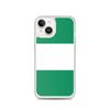 Phone Case – Flag of Nigeria – Compatible iPhone 14 – Soft Case – Resistant and Shockproof - Silicone - Pixelforma