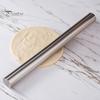 Easy Clean Rolling Pin Pins, Stainless Steel Dough Roller, Essential Kitchen Utensil Smooth Surface for Baking Pizza Dough, Pie, Cookie, Fondant,