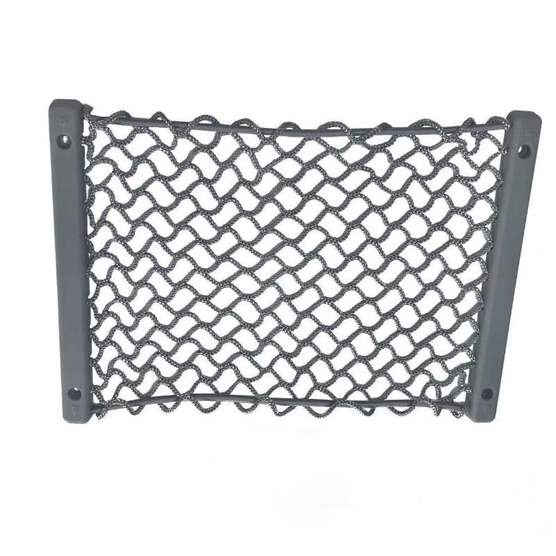 Car Elastic Mesh Storage Bag, Multifunctional Seat Storage Mesh Bag for Cars, Mesh Bag, Double Layered Car Seat Back Mesh