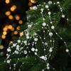 Christmas Beaded Garland with Pendants for Tree and Wreath Holiday Decor