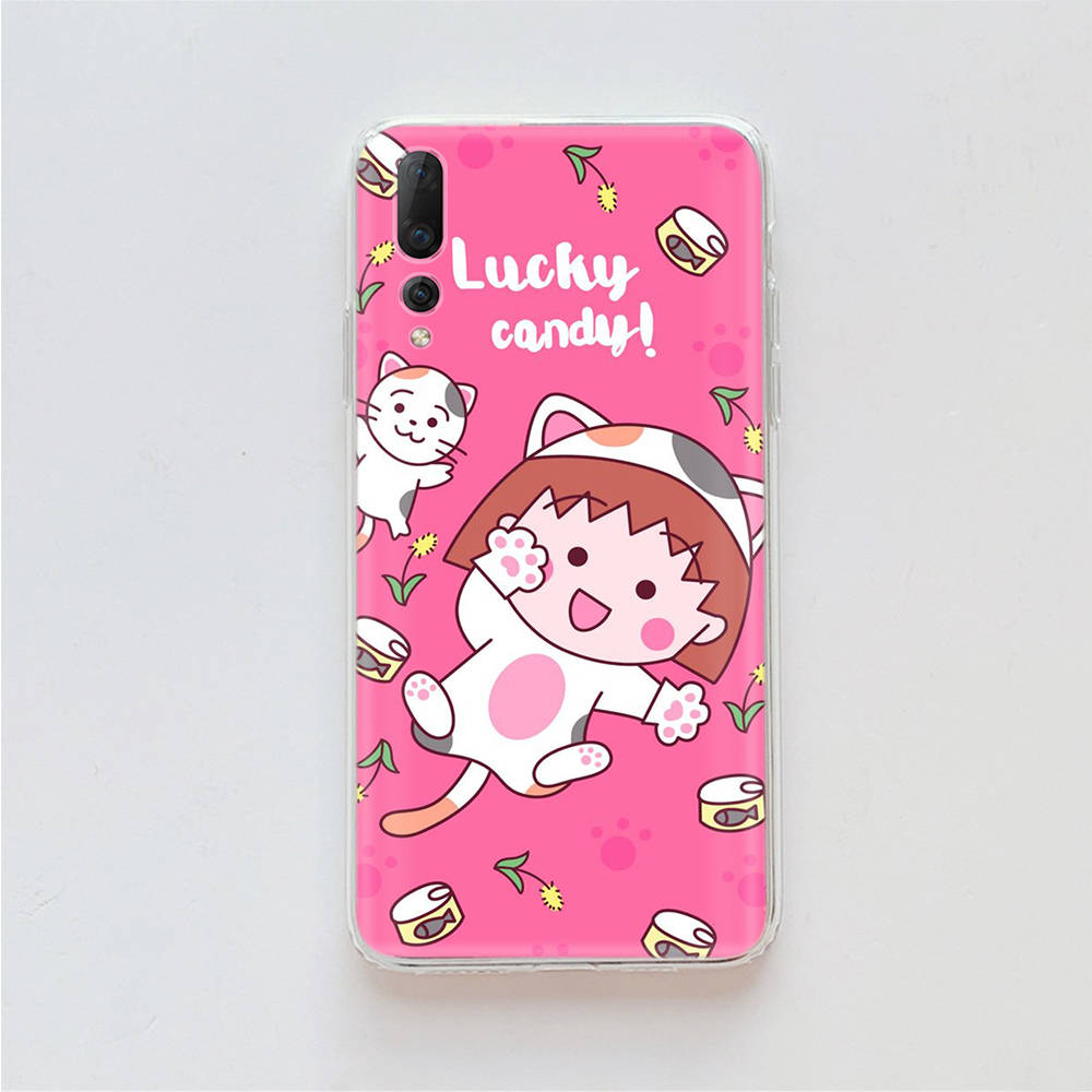 Sakura Momoko TPU Case for iPhone XR 7 8 14 15 11 12 13 X XS Pro Max Xiaomi Redmi 13C Note 9 Samsung A22 S23 S24 Ultra Plus VIVO