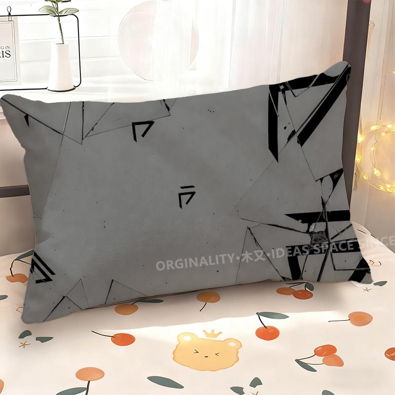 Geometric Pattern Rectangular Pillowcase Suitable For Sofa Bedroom Car Pillow Cover Cushion Rectangular Back Cushion