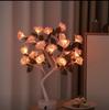 Bedroom Living Room Atmosphere LED Tree Light Home Rose Decoration Light Maple Leaf Light Christmas Decoration Small Night Light