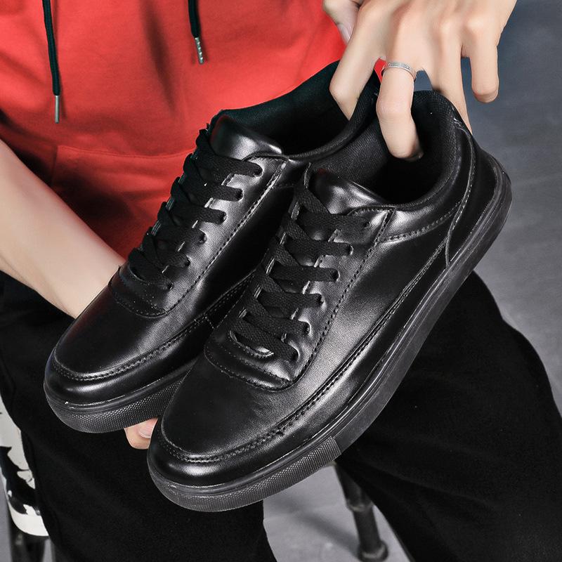 

2025 glossy business men s shoes formal wear casual British trend shoes patent leather heightening Korean version leather shoes men s 3166 44