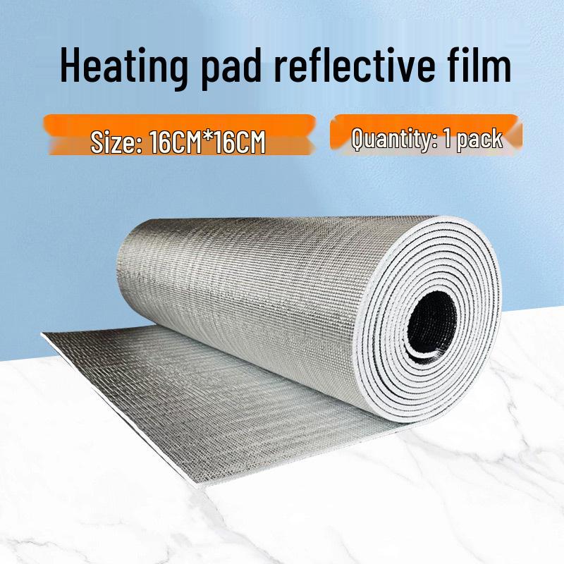 

Reflective Reptile & Aquarium Heat Pad - Insulated, Waterproof Heating Mat for Hedgehogs, Turtles, Snakes, and Fish Tanks