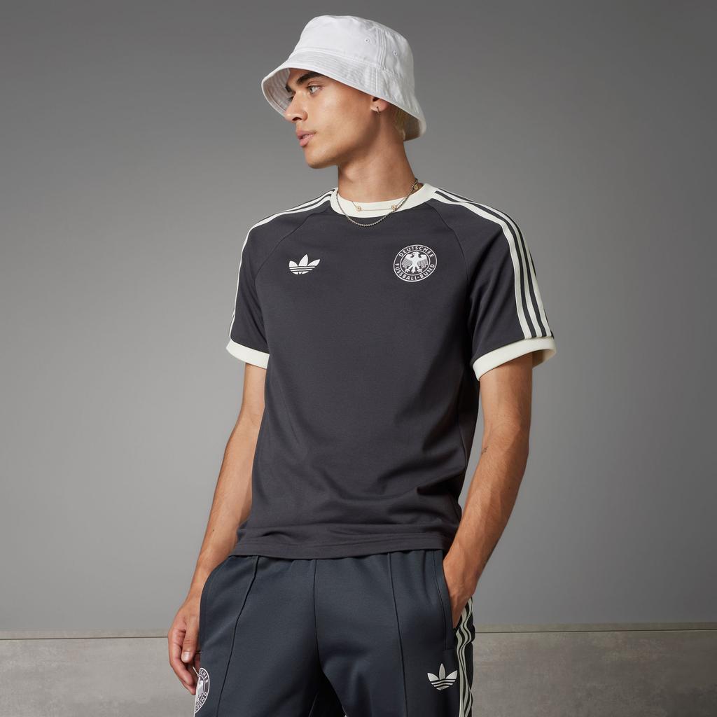 adidas Originals Adicolor Classics 3-Stripes T-Shirt Men Tops Black IU2103