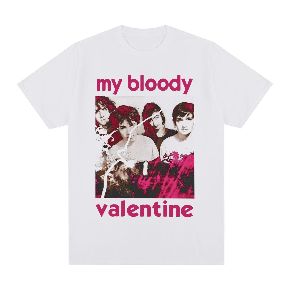 

Винтажная футболка My Bloody Valentine Шугейз Shoegazing Slowdive Хлопковая мужская футболка Новая футболка Футболка Женские топы S