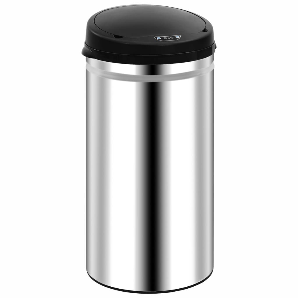 Automatic Sensor Trash Can 50 L Stainless Steel