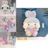 Serie Sanrio Kuromi Melody Cinnamoroll Bambola di Peluche Giocattolo Morbido Fatto a Mano Per Fan di Anime
