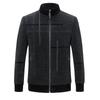 Men's Woolen Stand-Up Collar Casual Jacket - Autumn/Winter 2025