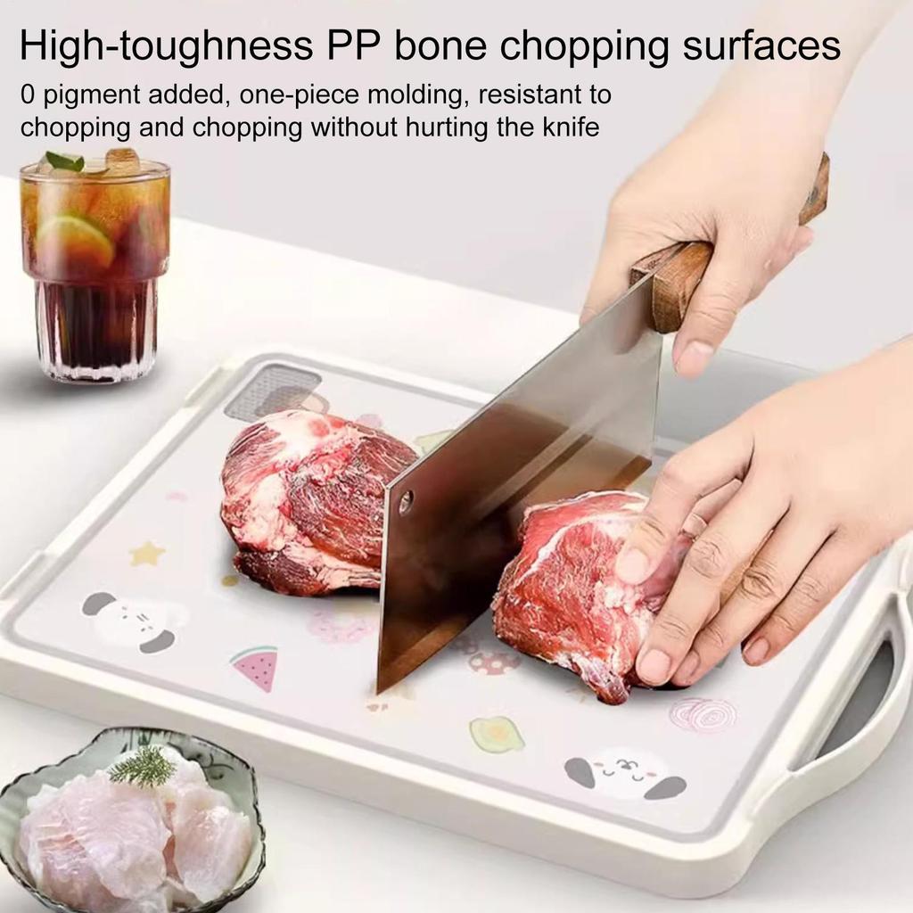 Stainless Steel Cutting Board Non Stick Chopping Board Odor-Resistant Cooking Accessories For Outdoors RV Camping Travel Picnic