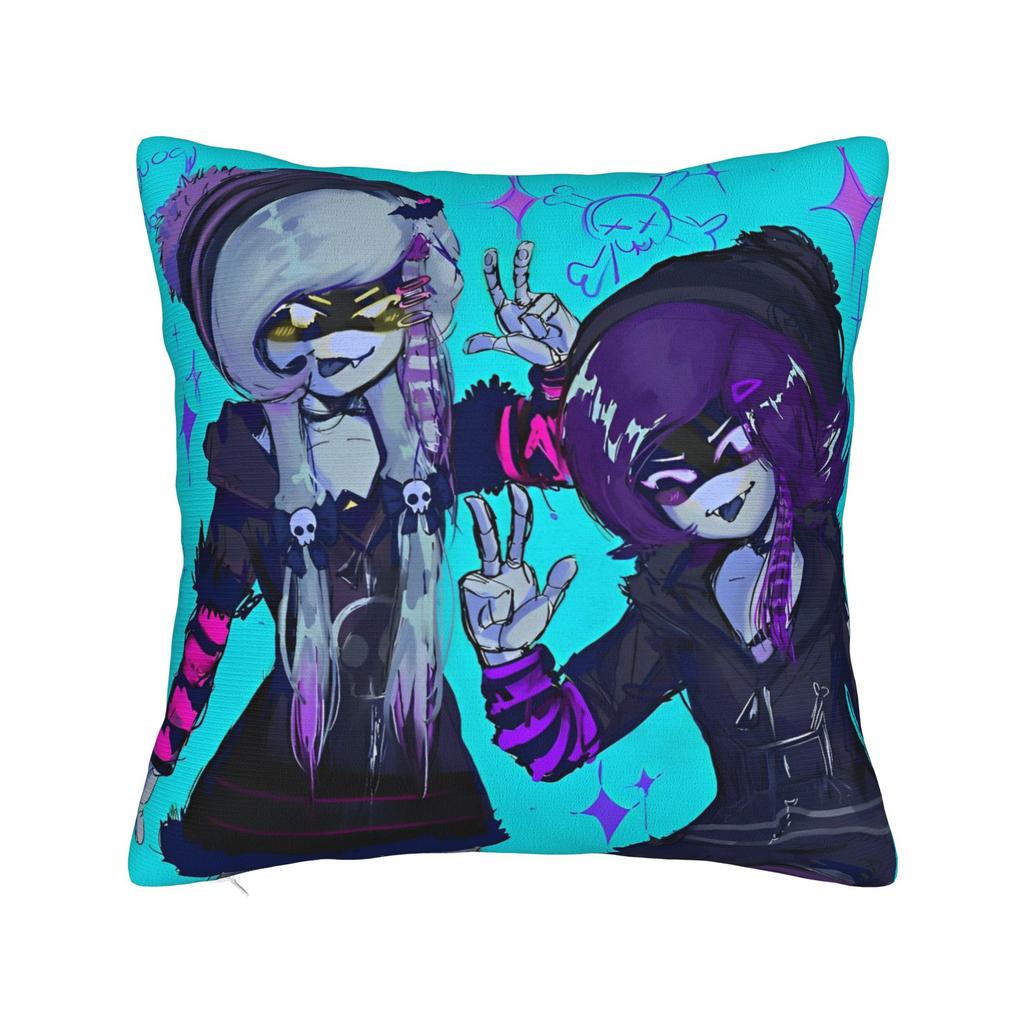 Murder Drones Square Pillow Cases Uzi Doorman Cushion Covers Fashion Zippered Decor Pillowcover for Sofa 40x40cm