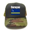 Curaao Flag Trucker Hat Summer Unisex Cool Hat Country Fans Baseball Caps New Outdoor Mesh Net Dad Gift Snapback Caps