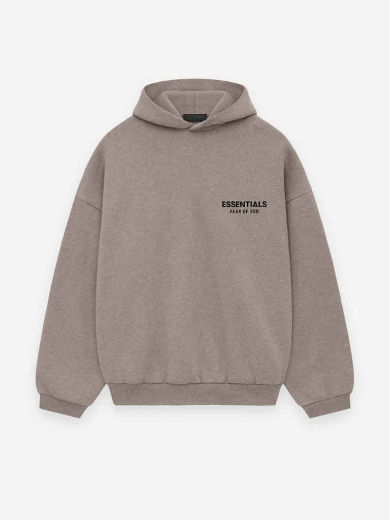 Trendy "ESSENTIALS" Printed Hooded Sweatshirt 25SS 24FW