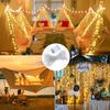 2M-10M 10/20/40/80 LEDS Christmas Garland Light Battery Warm White String Fairy Lamp for Bedroom Wedding Party Valentine Decor