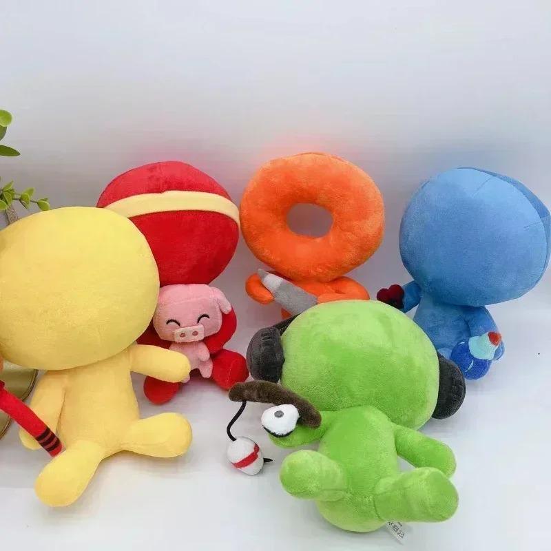 Cartoon Alan Becker Plush Toys Game Youtooz Stick Man Cosplay Plushie Stuffed Pillow Home Sofa Decoration Birthyday Xmas Gifts