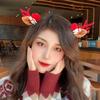 Korean Ins Style Kids' Christmas Antler Hair Clip - Cute Baby and Little Girl Hair Accessory