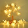 1.5 10LED/3M 20LED/6M LED Fiber Optic Fairy String Light Battery-operated Garland Wedding Party Christmas Decor Festoon Artificial Flowers