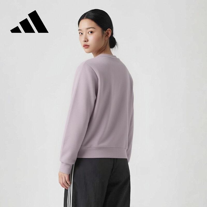 Adidas Women's Fashion Crewneck Knit Sweatshirt