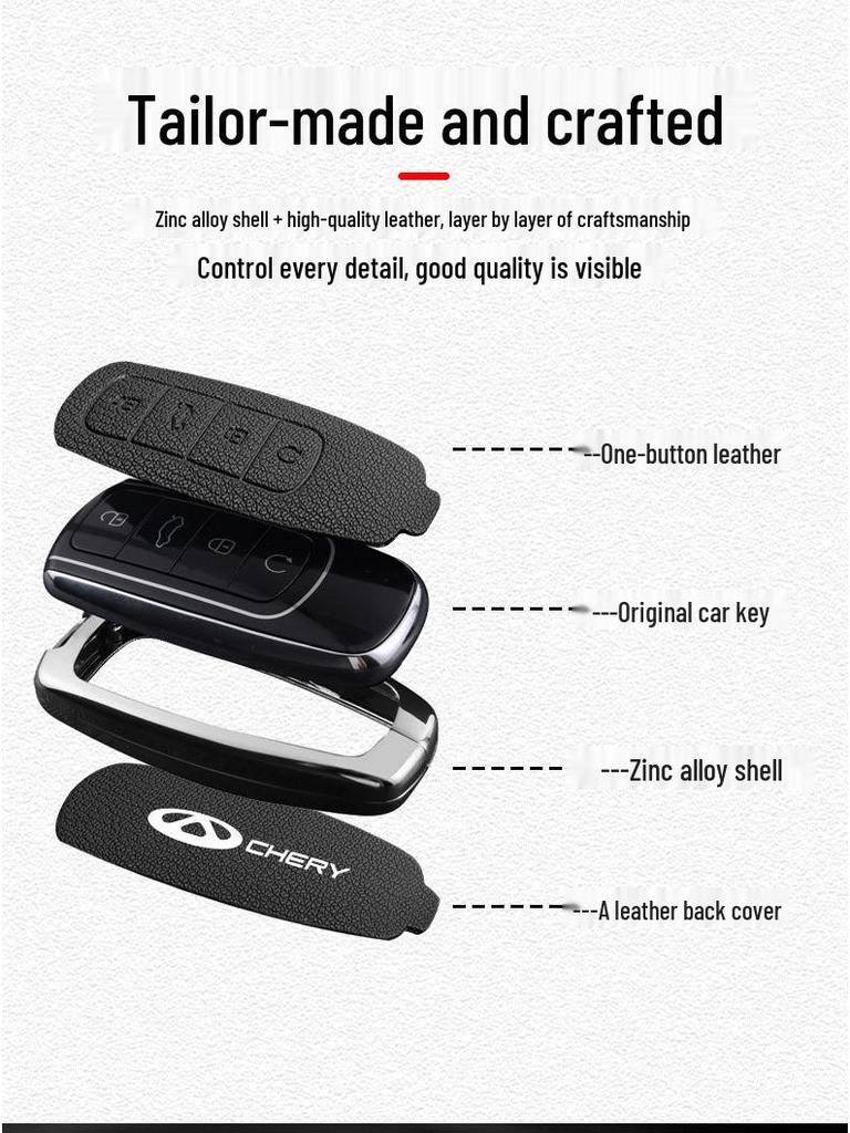 Chery Arrizo 8/Tiggo 8 Pro/9/7/8 Plus 2024 Remote Key Fob Case