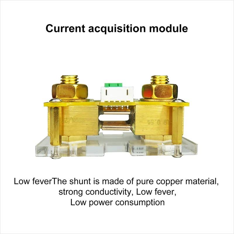 DC 0~500V Drahtloser Spannungsmesser VAC8710F LCD Solar Batterieladung Coulometer Leistungsmelder Tester Monitor Amperemeter Voltmeter