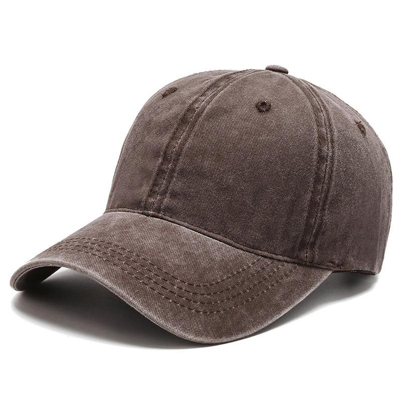 Korean Style Packable Cotton Baseball Cap With Breathable Design For Men And Women