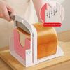 Toast Bread Slicer Stand Foldable Loaf Cutter Rack Baking Tool Cutting Guide Plastic Slicing Tool