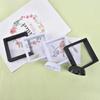 Suspended Floating Display Case Earring Coin Gems Ring Jewelry Stand Holder Box