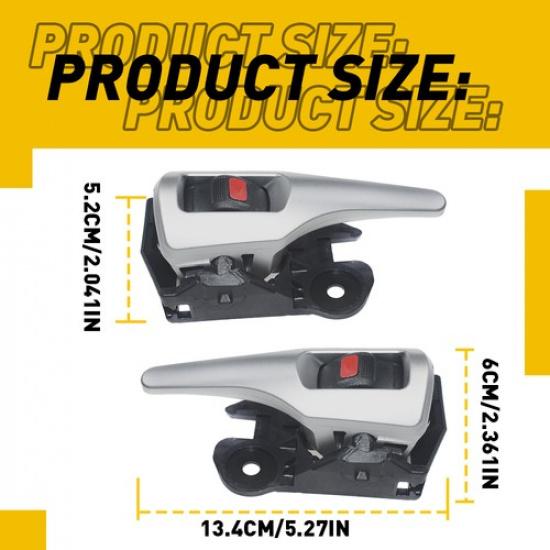 For Toyota Corolla Pair Matrix Ide Door Handles Front/Rear Left & Right Set