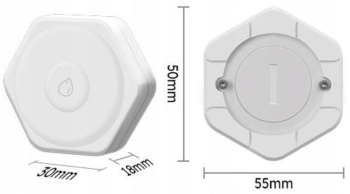 Compact ZigBee TUYA flood water sensor