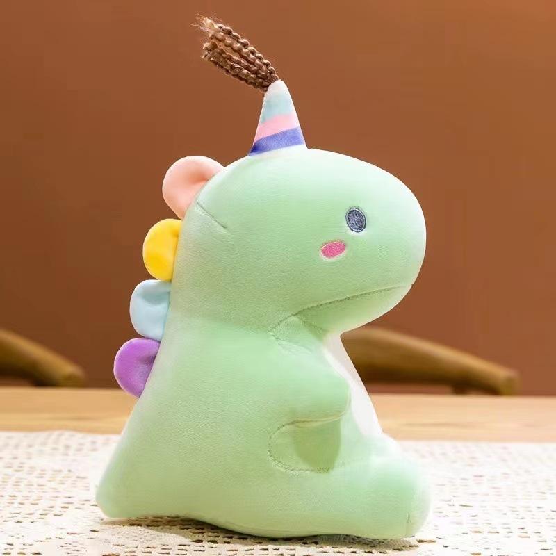 

Plush Doll Candy Dinosaur Unicorn Doll Wedding Throwing Ground Marketing Small Toy Claw Doll About 25cm