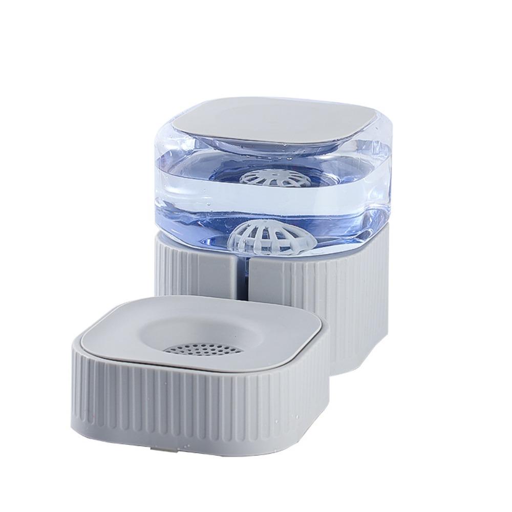 Practical Non-slip Automatic Pet Feeder Detachable Plastic Cat Water Dispenser Drinking Fountain Cat Food Bowl Daily Feeding