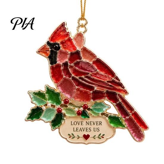 Decorative Acrylic Pendants 2Pcs Sea Glass Christmas Ornament, Seaglass Heart Bird Angel Tree Star Handmade Ornaments Snowman Pendant, Xmas