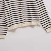 Autumn Fashion Stripe Knit Cardigan for Women