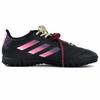 Adidas GOLETTO 8 TF Turf Soft Ground Firm Ground Abrasion Resistant Soccer Shoes Unisex Black Pink HP3063(Team96-)