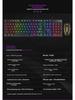 Thunder Wolf TF200 USB Wired Keyboard and Mouse Set - Mechanical Feel