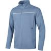 Comfort Sports Series Knitted Casual Windproof Skin-Friendly Zip-Up Stand Collar Jacket Men Jackets Fire-Gray P324M008-011T
