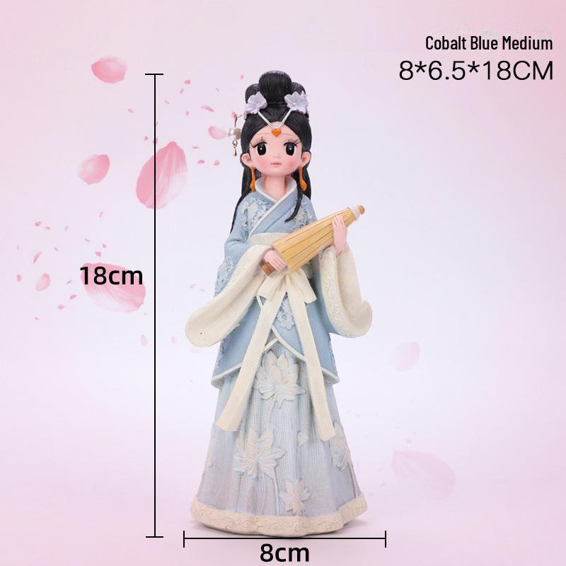 Palace Style Hanfu Umbrella: Student Gift & Travel Decor