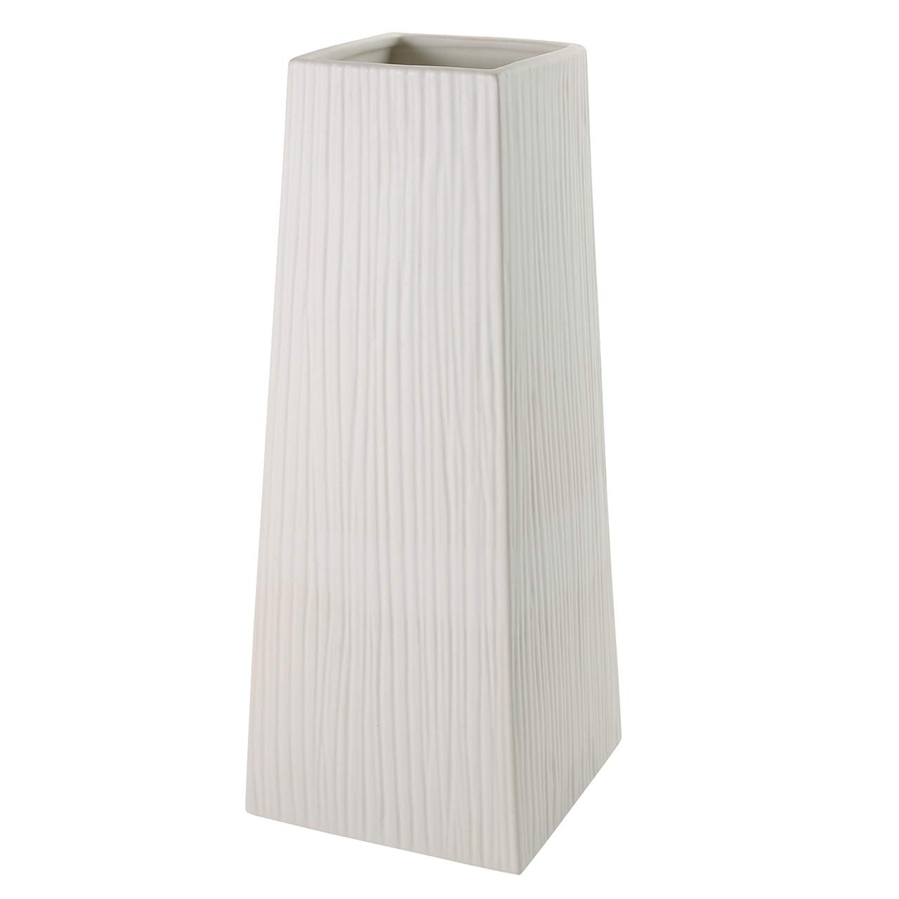 

Tokyodo Vase SEVA Lutz Matte White 16×H40cm GW000030-001