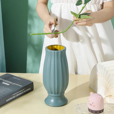 Robuste Kunststoffvase, exquisite, robuste, breite Öffnung