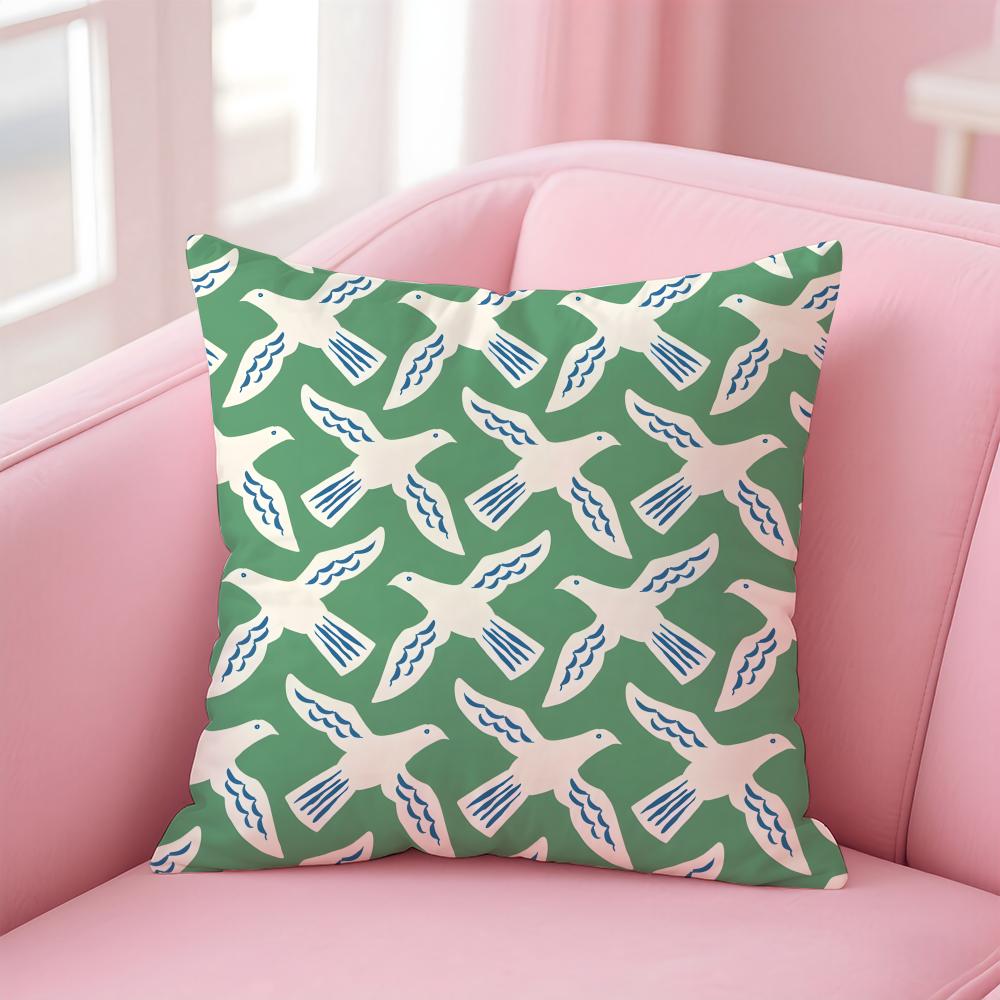 Popular and Retrostyle AAriana Martins Cushion Cover Pillowcase Short Plush Invisible Zipper Room Sofa Cushion Cover