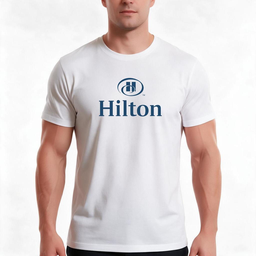 Peacock And Hilton Hotels Resorts Bsunburst Tshirt Summer Casual Cotton Tee Oversized Streetwear Tops Unisex Unisex Unisex