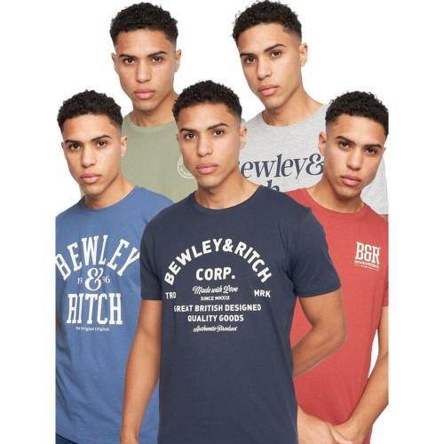 Bewley & Ritch Pánské tričko Temflere 2 (Balení po 5)