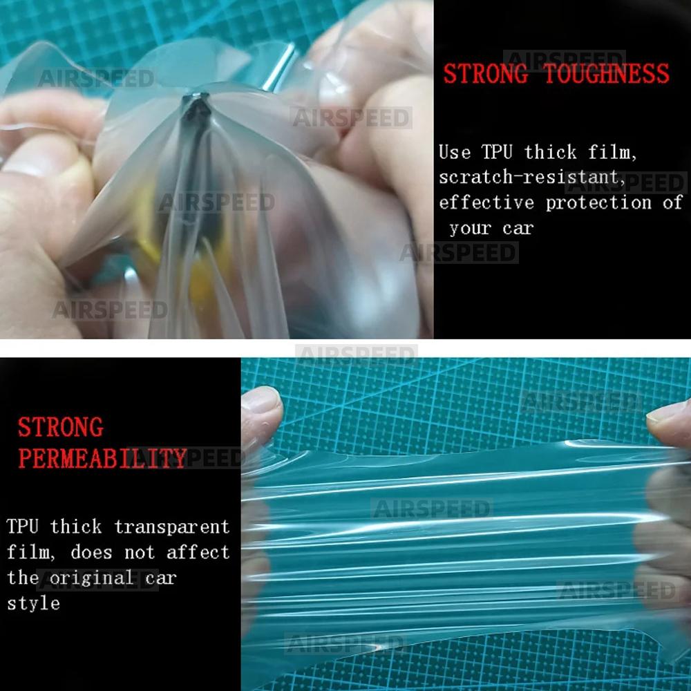 TPU Protective Film For Mercedes-benz GLC Class X254 2025 2025 2025 Car Interior Sticker Center Console Trim Dashboard