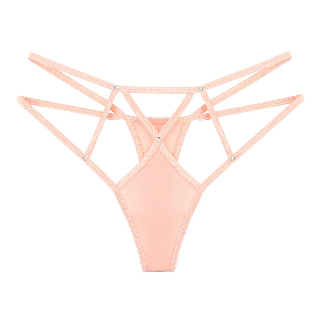 Women's sexy lace thong, low-rise panties, transparent panties, women's panties, underwear, underwear